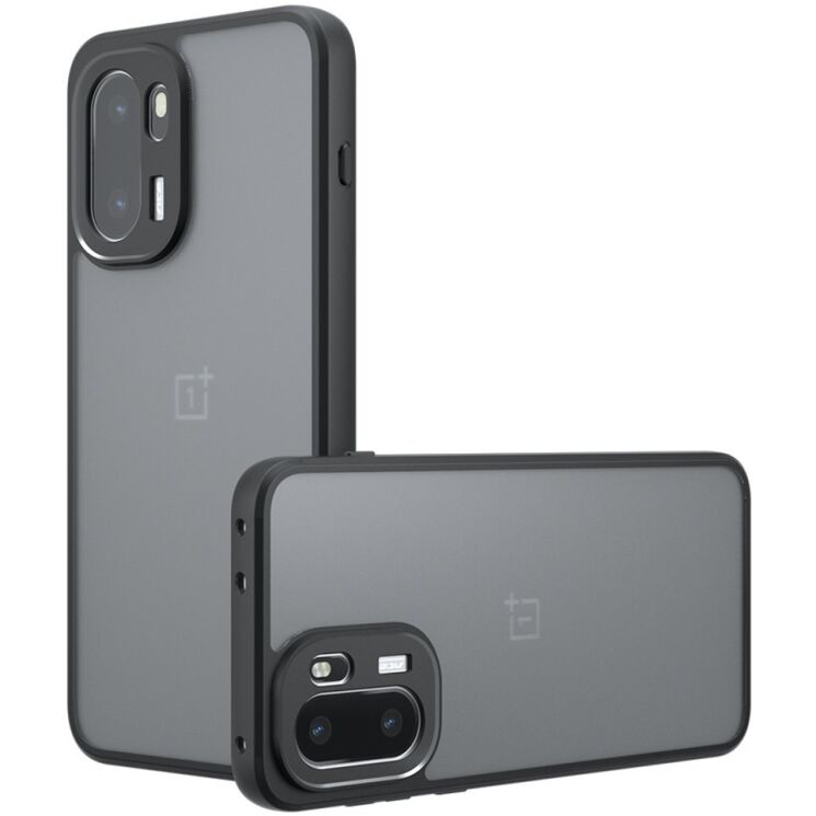 Защитный чехол Deexe Matte Skin для OnePlus 15R / Ace 6 / Ace 6T - Black: фото 1 из 14