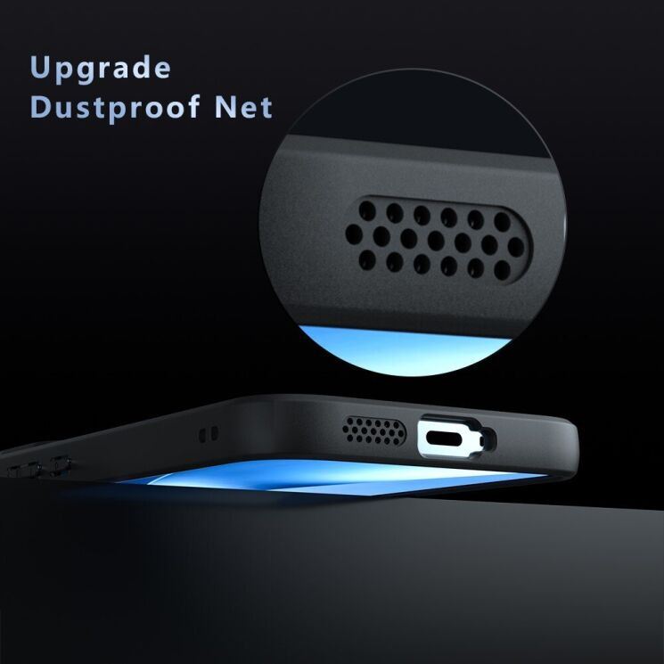 Защитный чехол Deexe Matte Skin Kickstand with MagSafe для Xiaomi 17T - Transparent Black: фото 12 из 13