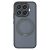 Защитный чехол Deexe Matte Skin Kickstand with MagSafe для Xiaomi 17T - Transparent Black: фото 1 из 13