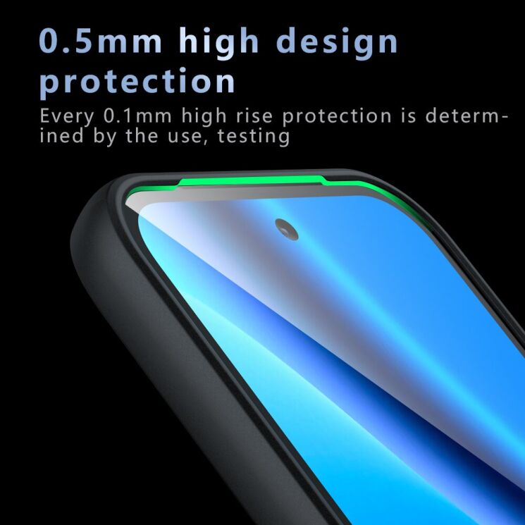 Захисний чохол Deexe Matte Skin with MagSafe для Google Pixel 10a - Black: фото 7 з 11