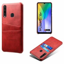 Защитный чехол Deexe Pocket Case для Huawei Y6p - Red: фото 1 из 7