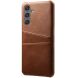 Захисний чохол Deexe Pocket Case для Samsung Galaxy S25 (S931) - Brown (372312Z). Фото 1 з 4