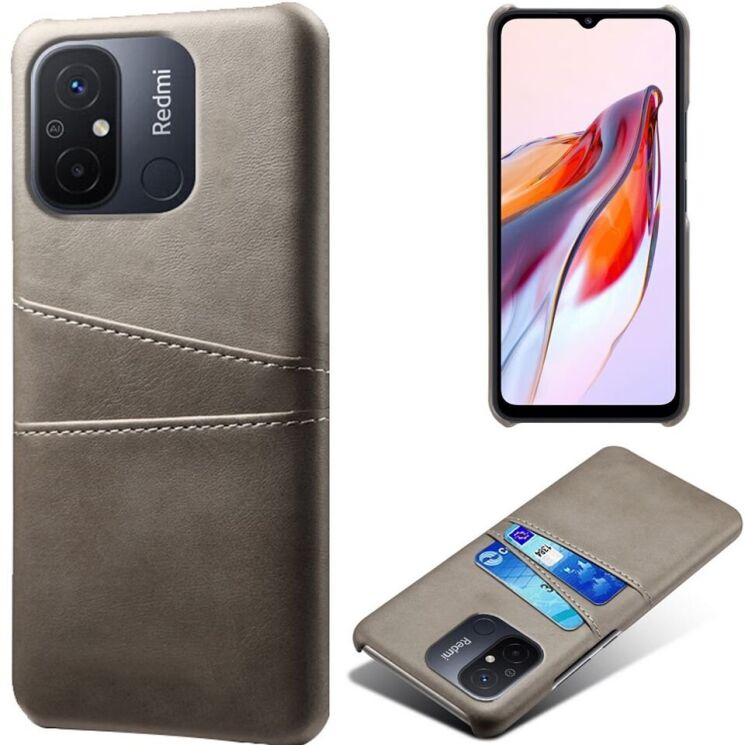 Защитный чехол Deexe Pocket Case для Xiaomi Redmi 12C - Grey: фото 1 из 4