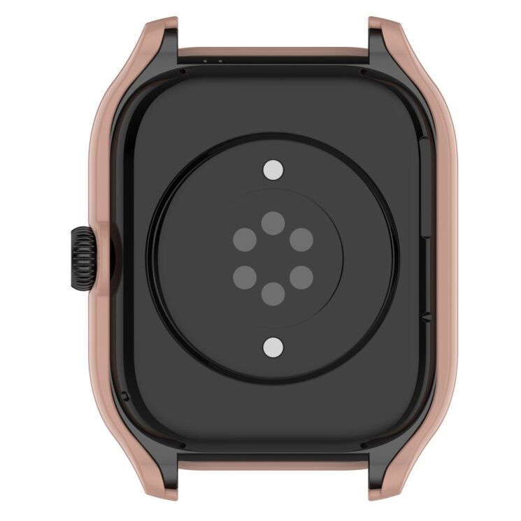 Защитный чехол Deexe Protective Frame для Xiaomi Amazfit GTS 4 - Sakura Pink: фото 5 из 8
