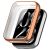 Защитный чехол Deexe Protective Frame для Xiaomi Mi Smart Band 9 Pro - Rose Gold: фото 1 из 8
