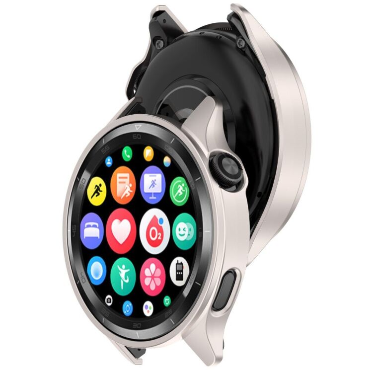 Защитный чехол Deexe Protective Frame для Xiaomi Watch S4 - Starlight: фото 6 из 7