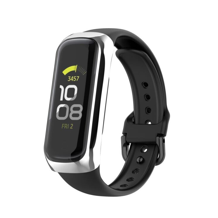 Захисний чохол Deexe Protector Cover для Samsung Galaxy Fit 2 (SM-R220) - Silver: фото 4 з 8