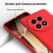 Защитный чехол Deexe Silicone Case для OnePlus 13R / Ace 5 / Ace 5 Pro - Red (373708R). Фото 5 из 9
