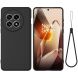 Защитный чехол Deexe Silicone Case для OnePlus 13R / Ace 5 / Ace 5 Pro - Black (373708B). Фото 1 из 9