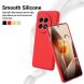 Защитный чехол Deexe Silicone Case для OnePlus 13R / Ace 5 / Ace 5 Pro - Red (373708R). Фото 4 из 9