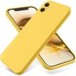 Защитный чехол Deexe Silicone Case для Samsung Galaxy A05 (A055) - Yellow (340416Y)
