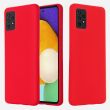 Защитный чехол Deexe Silicone Case для Samsung Galaxy A52 (A525) / A52s (A528) - Red (273193R)