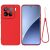 Защитный чехол Deexe Silicone Case для Xiaomi 15 Pro - Red: фото 1 из 8