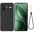 Защитный чехол Deexe Silicone Case для Xiaomi Poco F7 Ultra - Black (378705B)