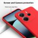 Защитный чехол Deexe Silicone Case для Xiaomi Redmi Note 14 4G - Black (373471B). Фото 4 из 9