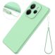 Защитный чехол Deexe Silicone Case для Xiaomi Redmi Note 14 4G - Black (373471B). Фото 7 из 9