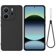 Защитный чехол Deexe Silicone Case для Xiaomi Redmi Note 14 4G - Black (373471B)