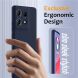 Защитный чехол Deexe Silicone Case with MagSafe для Motorola Edge 50 Pro - Black (353645B). Фото 5 из 9