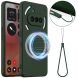 Защитный чехол Deexe Silicone Case with MagSafe для Nothing Phone (3a) - Dark Green (377756DG). Фото 1 из 8
