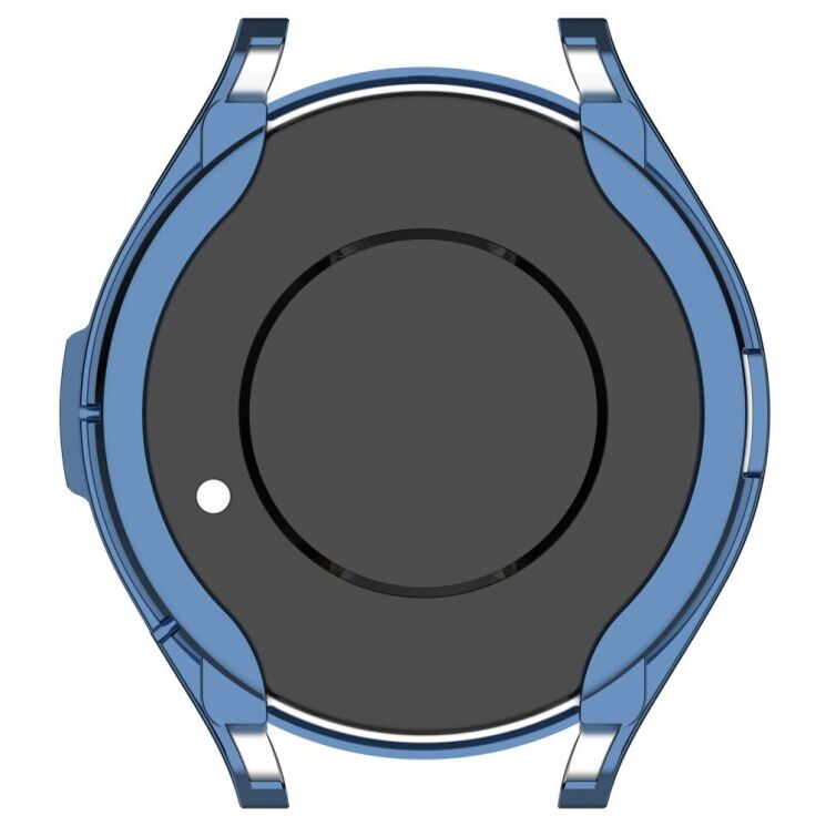Захисний чохол Deexe Silicone Frame для Samsung Galaxy Watch 6 Classic (47mm) - Blue: фото 7 з 8