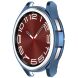 Захисний чохол Deexe Silicone Frame для Samsung Galaxy Watch 6 Classic (47mm) - Blue (334820L). Фото 4 з 8