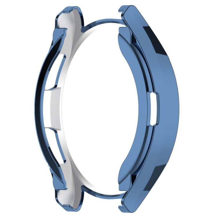 Захисний чохол Deexe Silicone Frame для Samsung Galaxy Watch 6 Classic (47mm) - Blue: фото 3 з 8