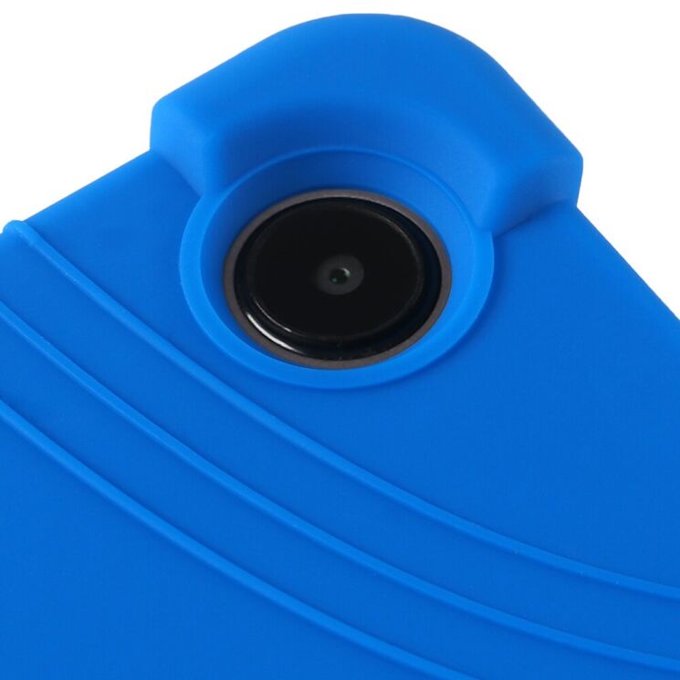 Защитный чехол Deexe Silicone Kickstand для Samsung Galaxy Tab A9 Plus (X210/216) - Dark Blue: фото 7 из 9