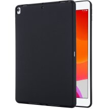 Защитный чехол Deexe Silicone Shell для Apple iPad 10.2 7/8/9 Gen (2019/2020/2021) - Black: фото 1 из 11