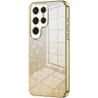 Защитный чехол Deexe Sparkles Cover для Samsung Galaxy S25 Ultra (S938) - Gold (372200F)