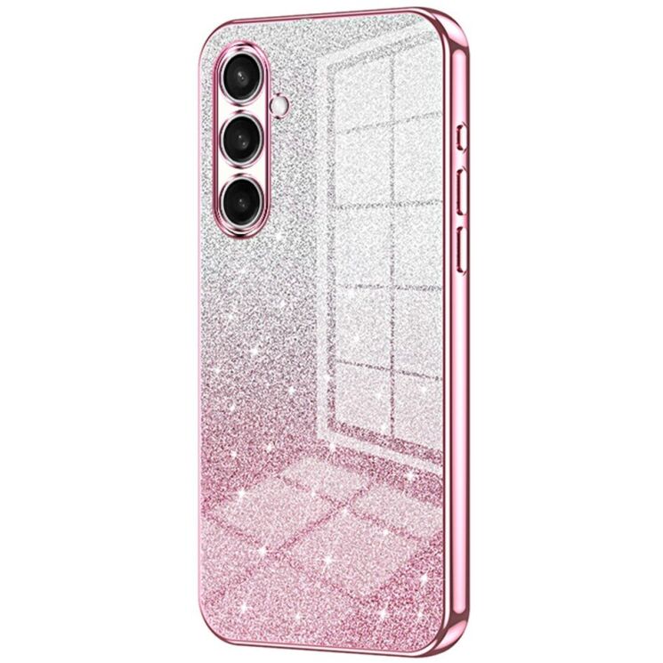 Защитный чехол Deexe Sparkles Cover для Samsung Galaxy S26 - Pink (404247P) Защитный чехол Deexe Sparkles Cover для Samsung Galaxy S26 - Pink: фото 1 из 7