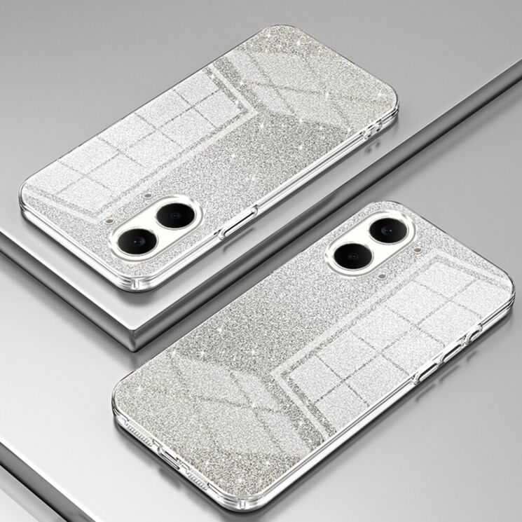 Захисний чохол Deexe Sparkles Cover для Xiaomi Poco X8 Pro Max - Transparent: фото 2 з 7