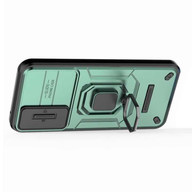 Защитный чехол Deexe Stellar Shield для Samsung Galaxy A34 (A346) - Green: фото 4 из 8