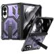 Захисний чохол Deexe Tank Stand для Samsung Galaxy Fold 8 - Purple (424513V). Фото 1 з 10