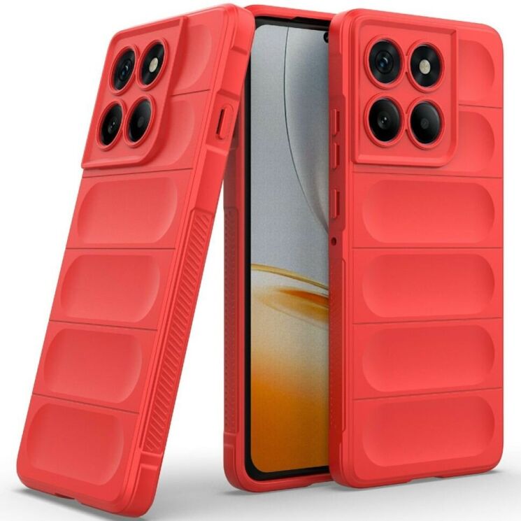 Захисний чохол Deexe Terra Case для Motorola Edge 60 Pro - Red: фото 2 з 6