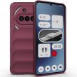Защитный чехол Deexe Terra Case для Nothing Phone (3a) - Wine Red (377727WR)