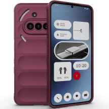 Защитный чехол Deexe Terra Case для Nothing Phone (3a) - Wine Red: фото 1 из 6