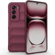 Защитный чехол Deexe Terra Case для OPPO Reno 12 - Wine Red (356827WR)