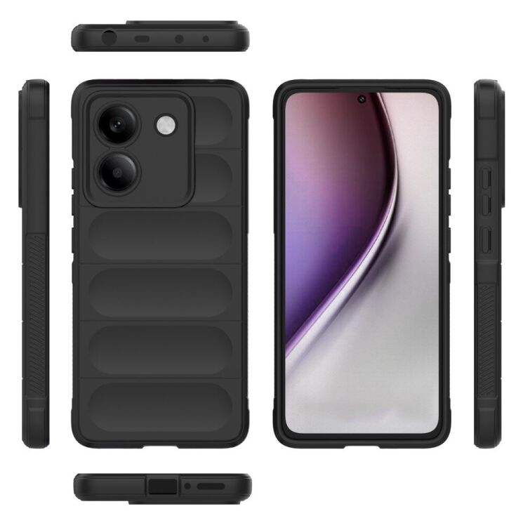 Защитный чехол Deexe Terra Case для Xiaomi Poco M7 Pro - Black: фото 6 из 7