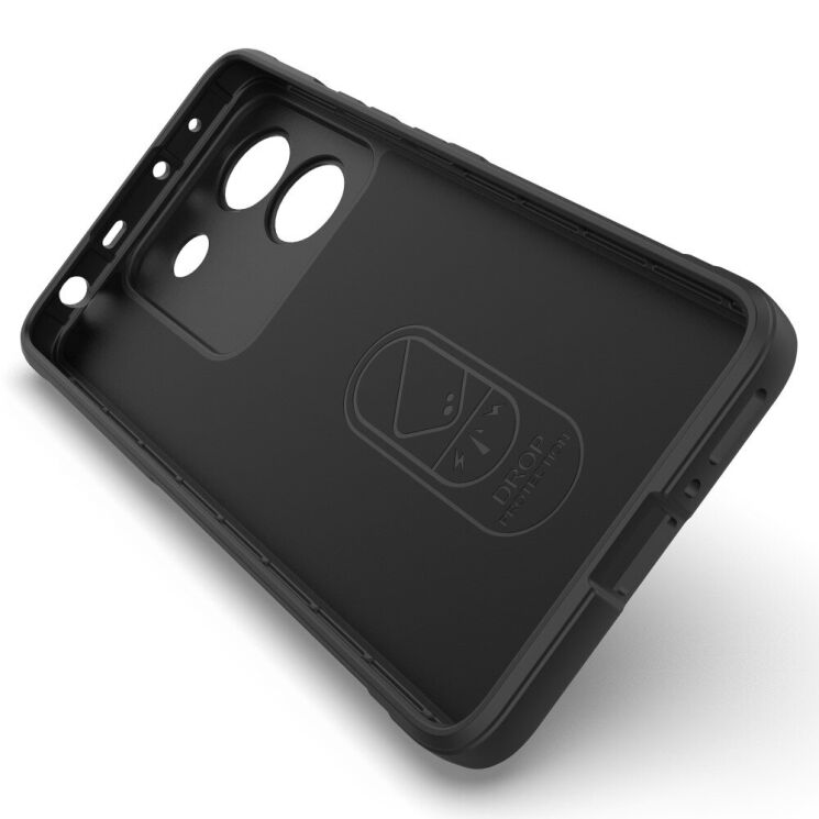Защитный чехол Deexe Terra Case для Xiaomi Poco M7 Pro - Black: фото 3 из 7