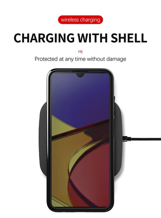 Защитный чехол Deexe Thunder Series для Samsung Galaxy A03s (A037) - Black: фото 11 из 12
