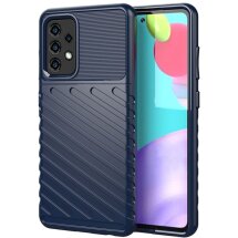 Защитный чехол Deexe Thunder Series для Samsung Galaxy A52 (A525) / A52s (A528) - Blue: фото 1 из 12