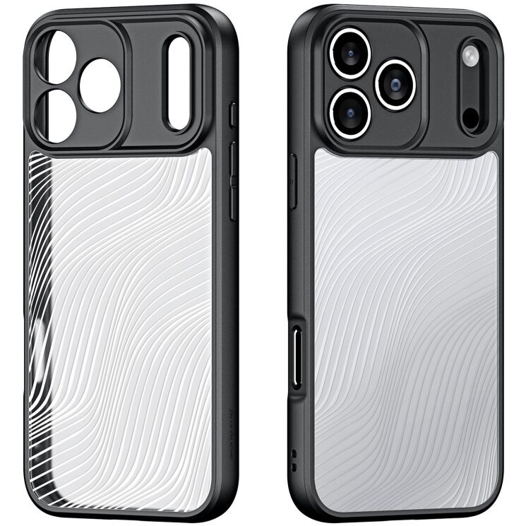 Защитный чехол DUX DUCIS Aimo Series для Apple iPhone 17 Pro Max - Black: фото 2 из 8