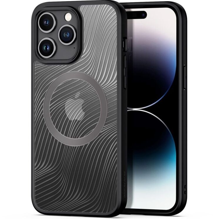 Защитный чехол DUX DUCIS Aimo Series Magnetic (FP) для Apple iPhone 15 Pro Max - Black: фото 1 из 11