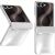 Защитный чехол Dux Ducis Chrome Case для Samsung Galaxy Flip 8 - Silver: фото 1 из 7