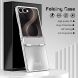 Защитный чехол Dux Ducis Chrome Case для Samsung Galaxy Flip 8 - Silver (423509S). Фото 3 из 7