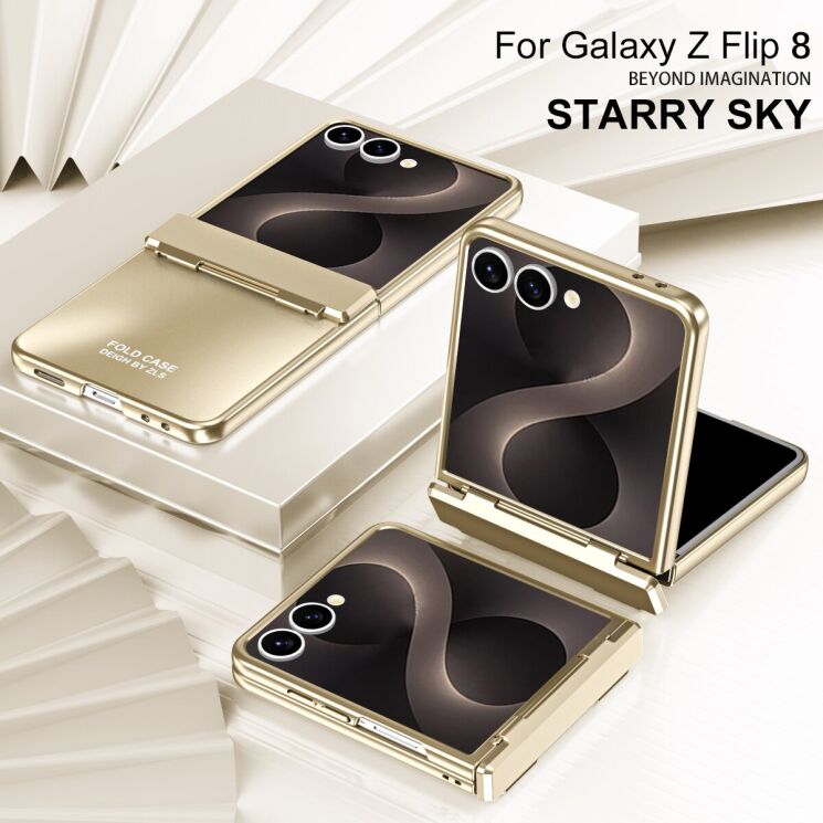 Защитный чехол Dux Ducis Chrome Case для Samsung Galaxy Flip 8 - Silver (423509S) Защитный чехол Dux Ducis Chrome Case для Samsung Galaxy Flip 8 - Silver: фото 4 из 7