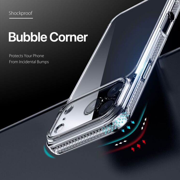 Захисний чохол DUX DUCIS Clin Series для iPhone 18 Pro / 17 Pro - Clear: фото 5 з 10