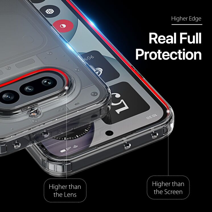 Захисний чохол DUX DUCIS Clin Series для Nothing Phone (4a) - Clear (411313C) Захисний чохол DUX DUCIS Clin Series для Nothing Phone (4a) - Clear: фото 5 з 11