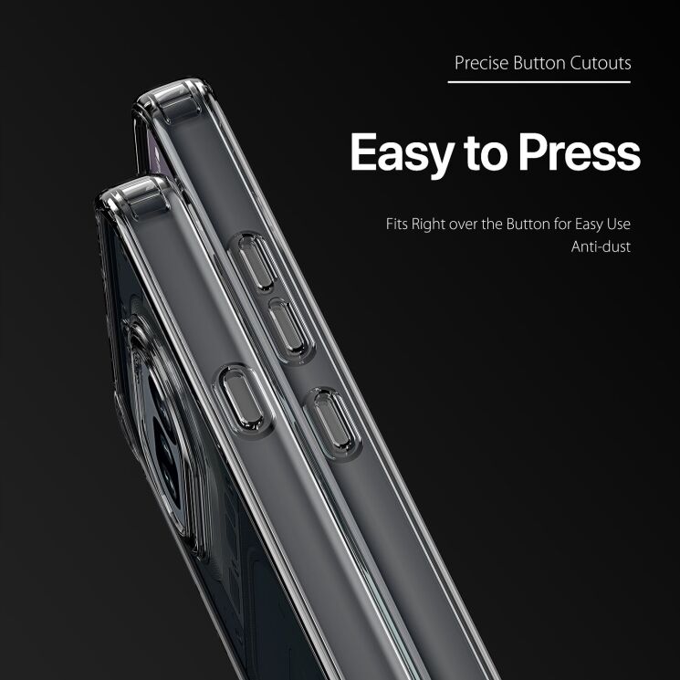 Захисний чохол DUX DUCIS Clin Series для Nothing Phone (4a) - Clear (411313C) Захисний чохол DUX DUCIS Clin Series для Nothing Phone (4a) - Clear: фото 4 з 11