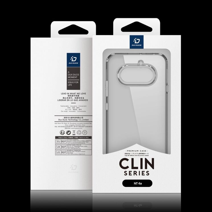 Захисний чохол DUX DUCIS Clin Series для Nothing Phone (4a) - Clear (411313C) Захисний чохол DUX DUCIS Clin Series для Nothing Phone (4a) - Clear: фото 11 з 11